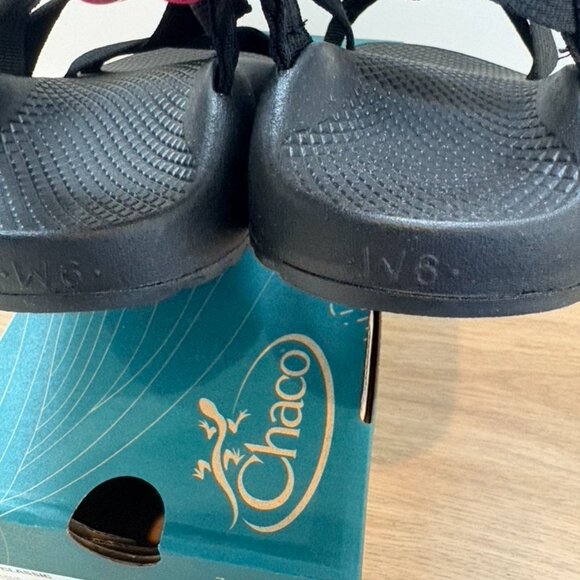 Chaco Z1 Classic Black Sandals Size 6 Womens NEW - Picture 5 of 6